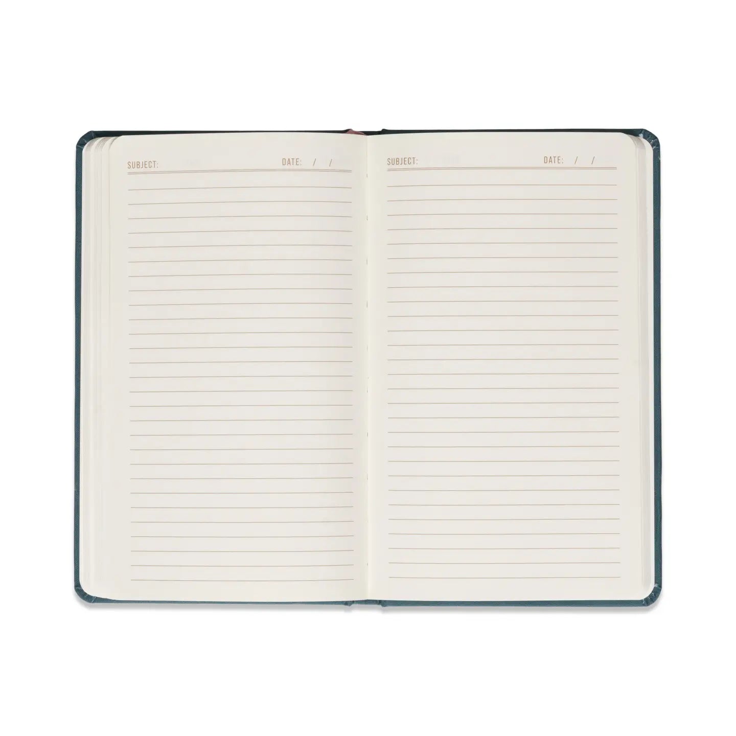 Cloth Teal Moon Journal
