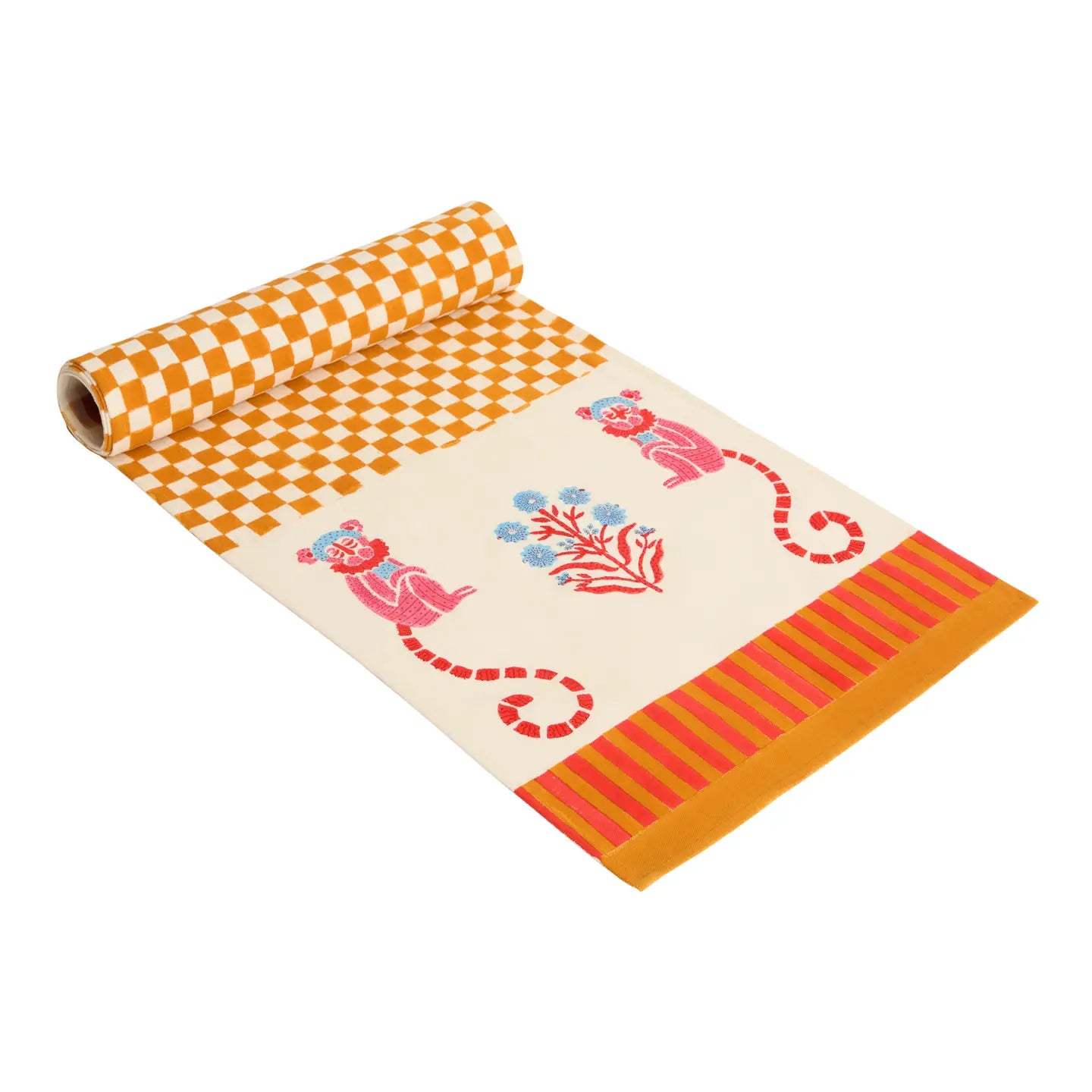 Mustard and Pink Monkey Runner