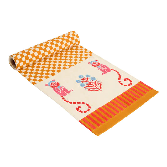 Mustard and Pink Monkey Runner