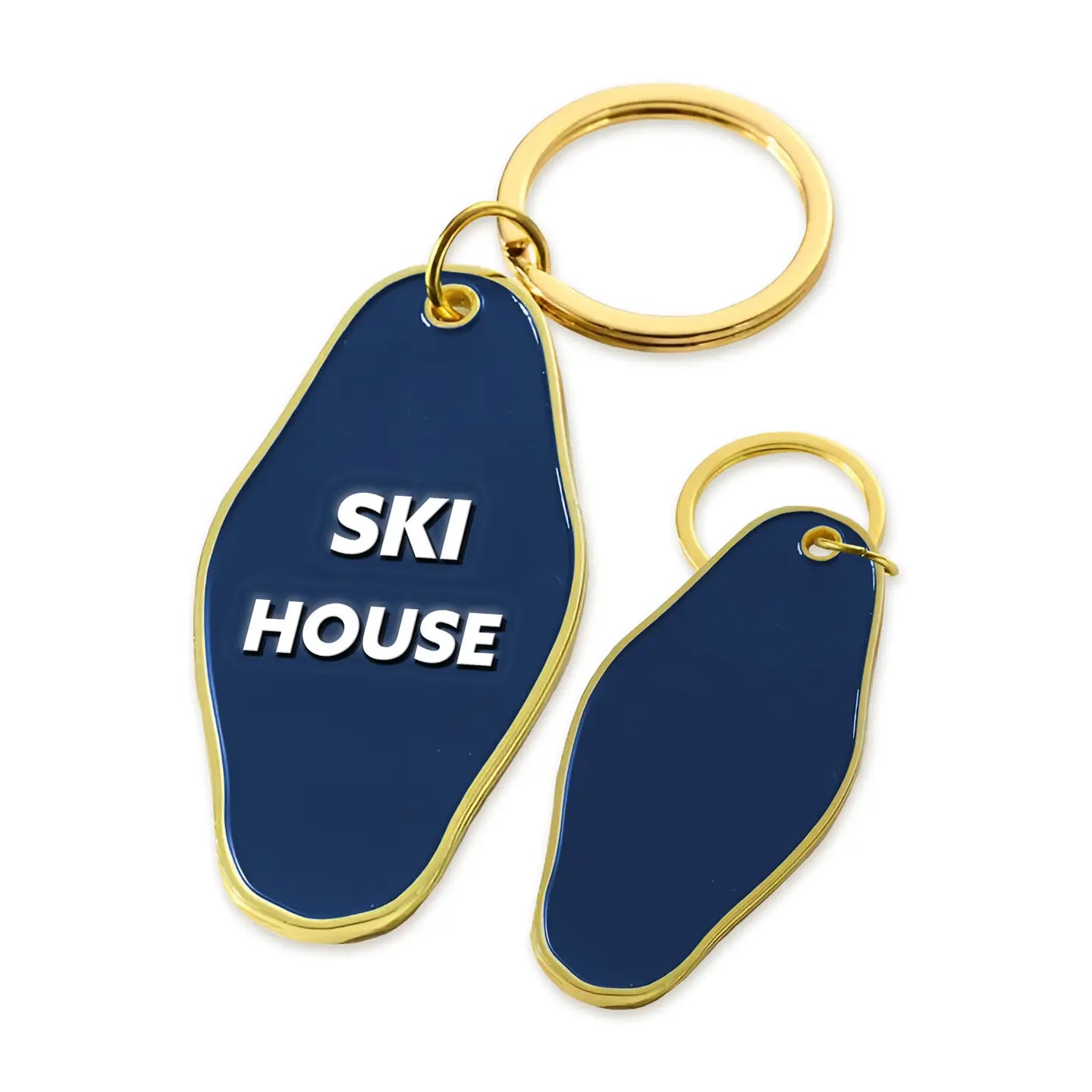 Ski House Keychain