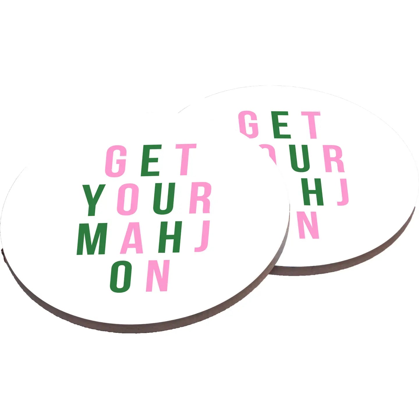 Get your Mahj On Coasters