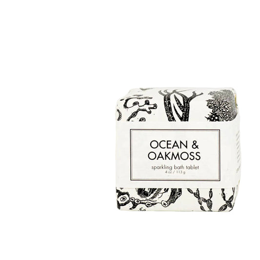 Ocean and Oakmoss Bath Tablet