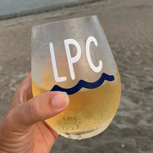 Rye Acrylic Wine Glasses