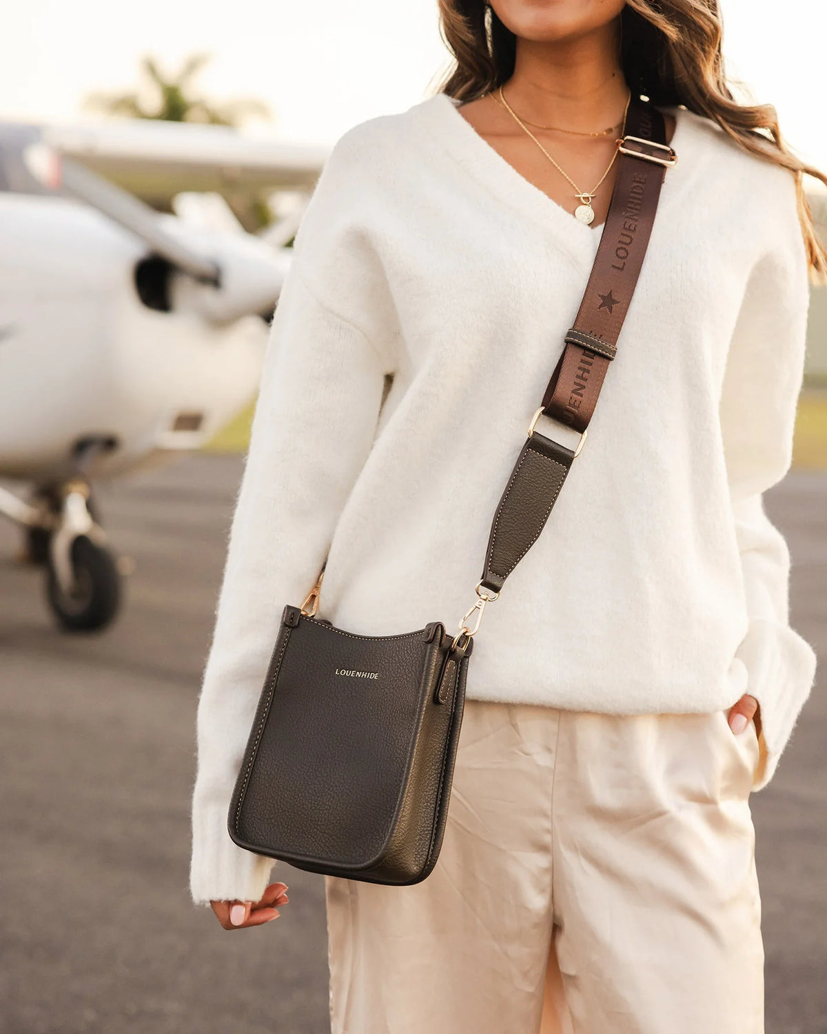 Crossbody Bag- Chocolate