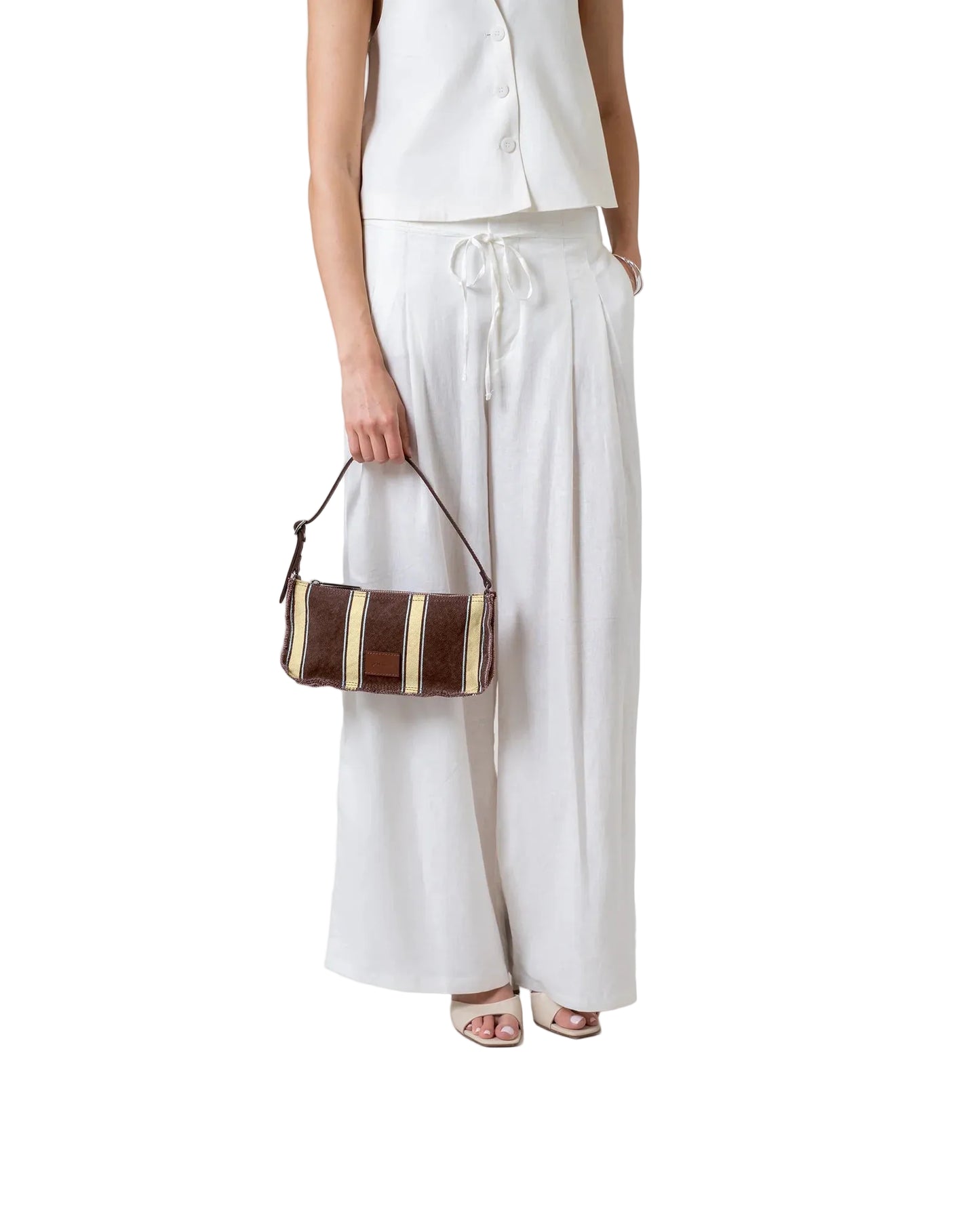 Canvas Shoulder Bag- Vineyard