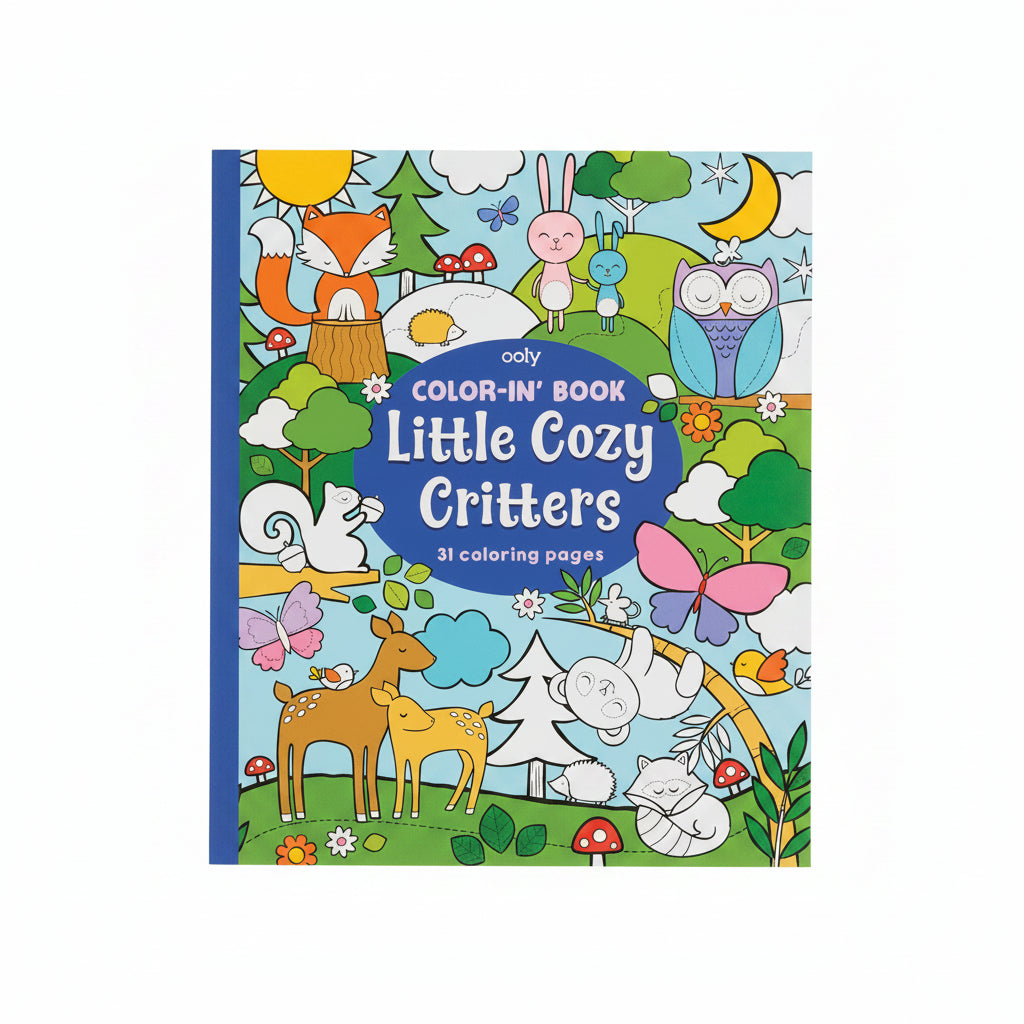 Coloring Book: Cozy Critters