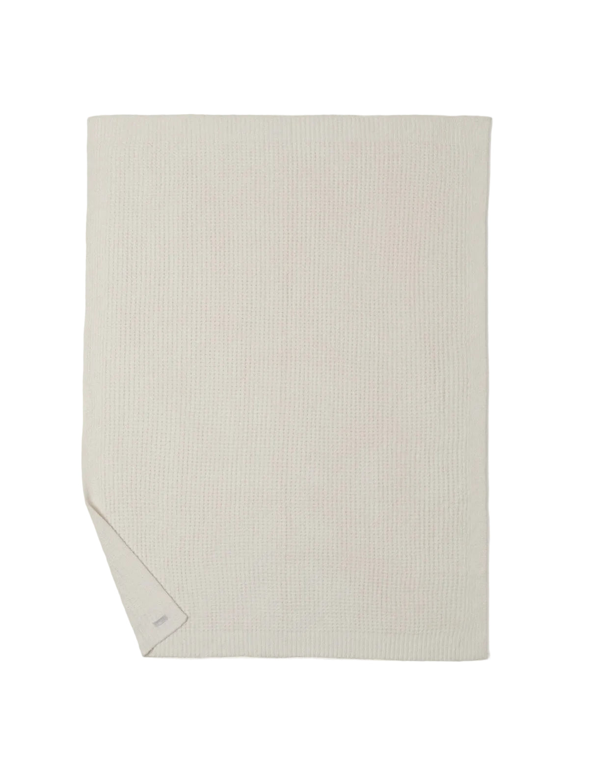 Barefoot Dreams Waffle Throw Blanket - Cream