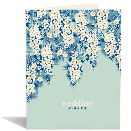 Wedding Brides Wreath Greeting Card
