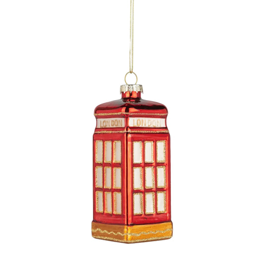 London Phone Box Ornament