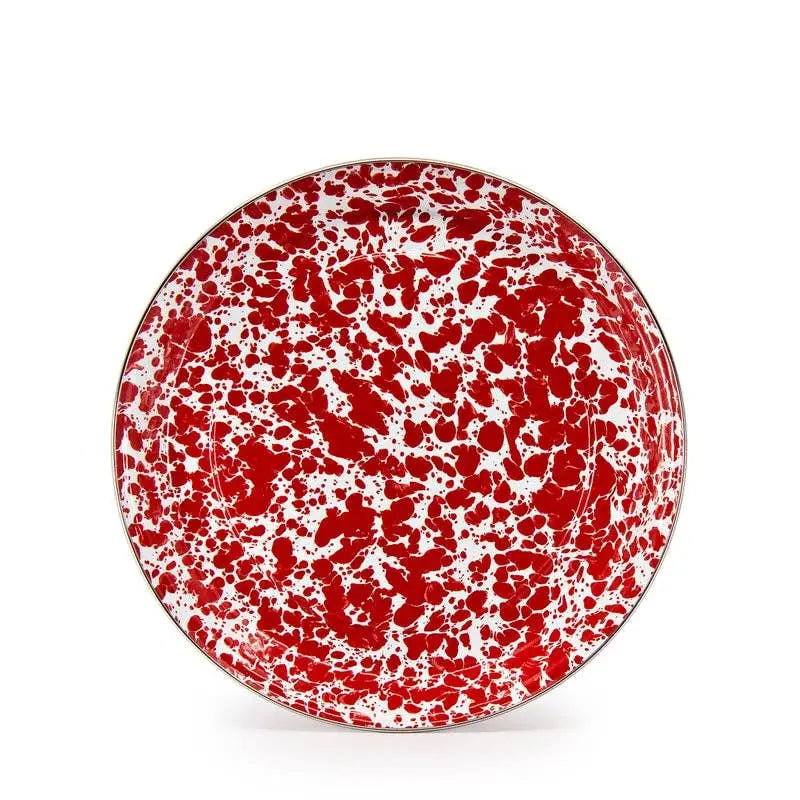 Small Enamel Tray – Red