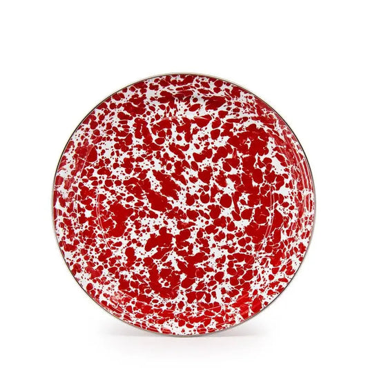 Small Enamel Tray – Red