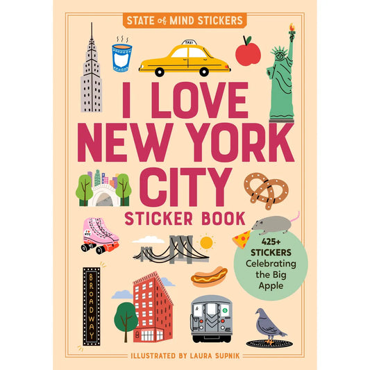 I Love New York City Sticker Book