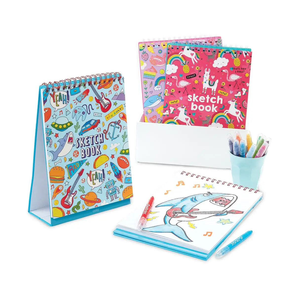 Sketch and Show: Standing Sketchbook- Awesome Doodles