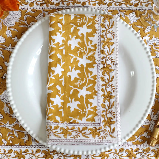 Saffron Napkin Set