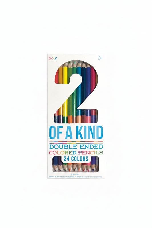 2 Of A Kind: Double Ended Colored Pencils