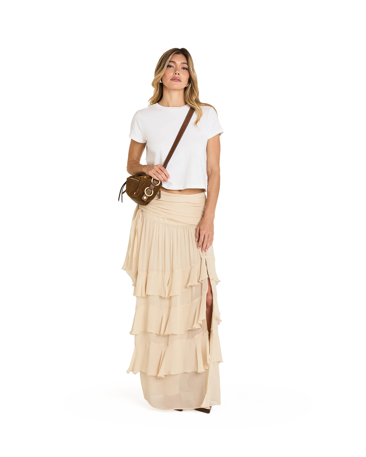 Doxie Handbag- Cinnamon Suede