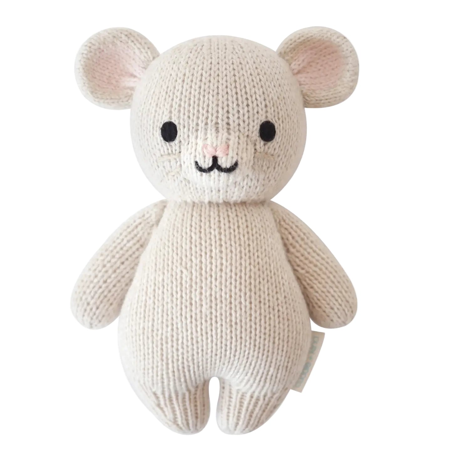 Knit Baby Mouse Stuffie