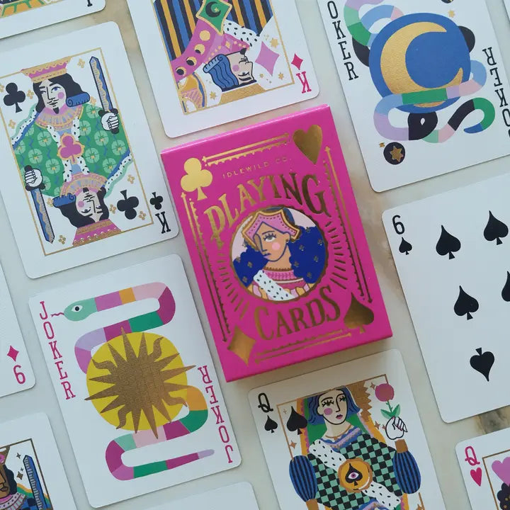 Neon Playing Card Set