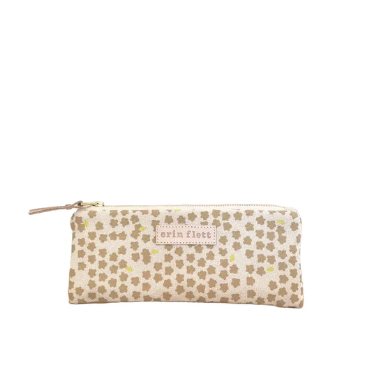 Sand Cherry Blossom Pencil Bag