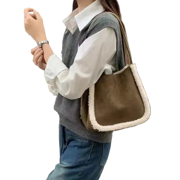 Sherpa Tote- Olive