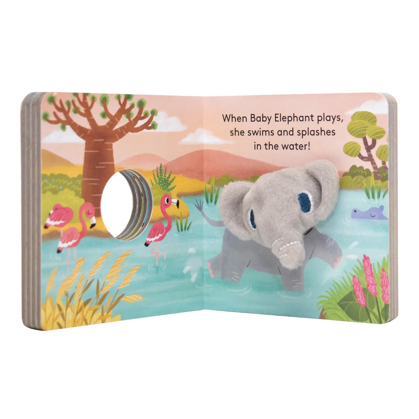 Baby Elephant Finger Puppet Book