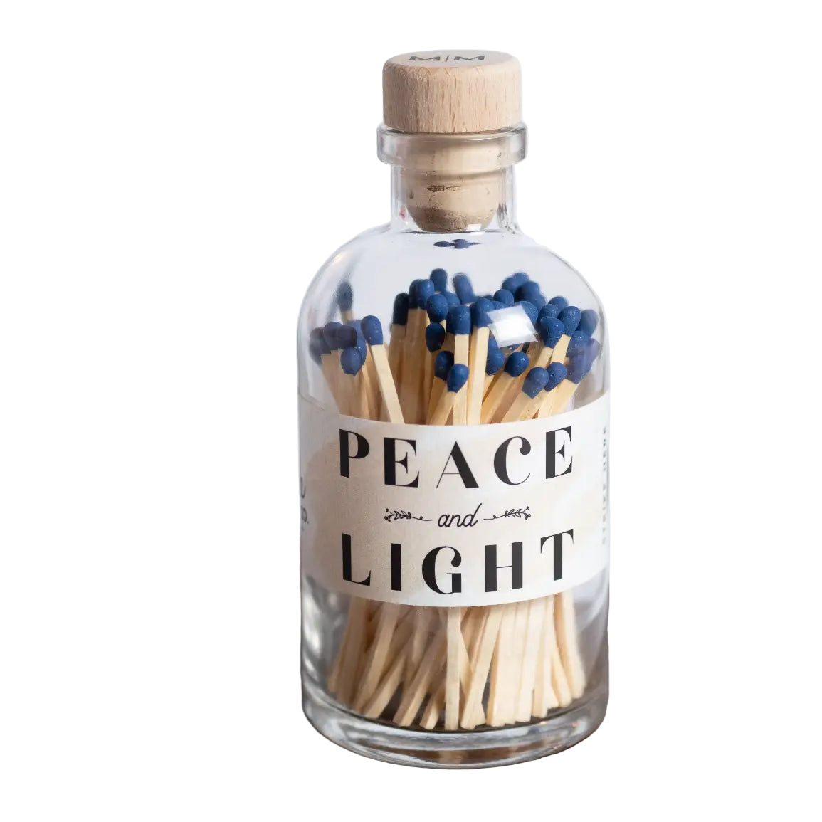 Peace and Light Matches- Navy