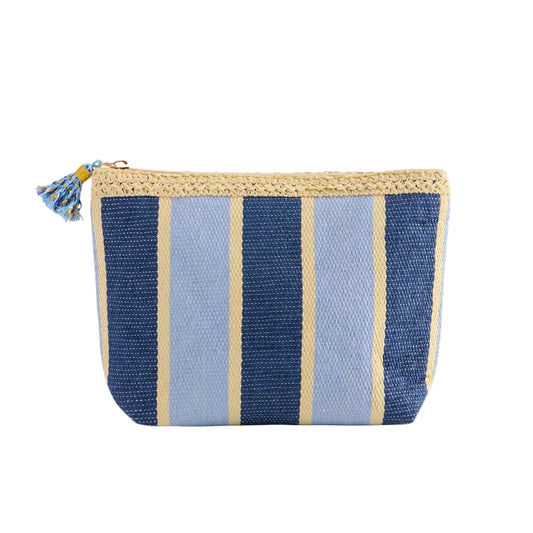 Navy Zip Pouch