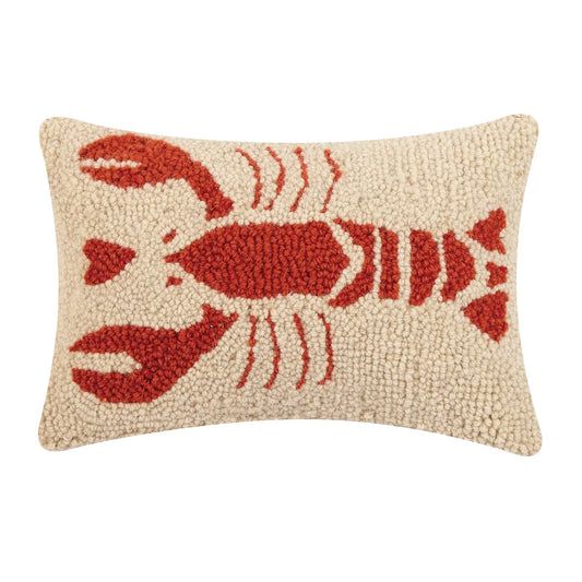 Lobster Knit Pillow