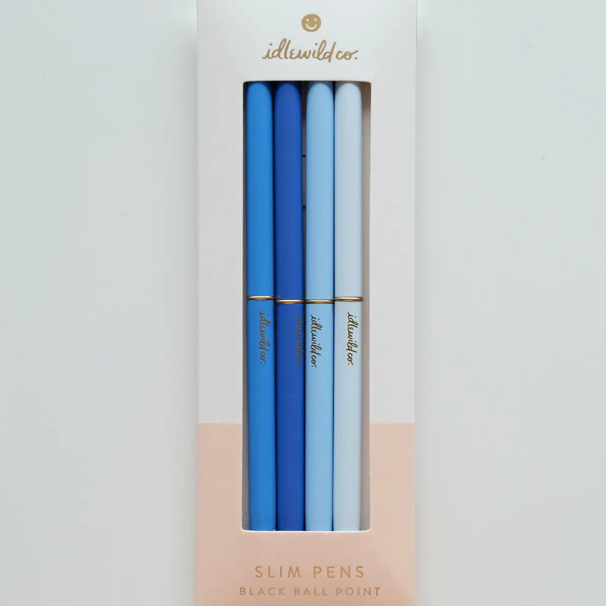 Blue Slim Pen Set