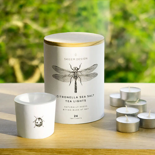 Citronella Tea Lights - Sea Salt
