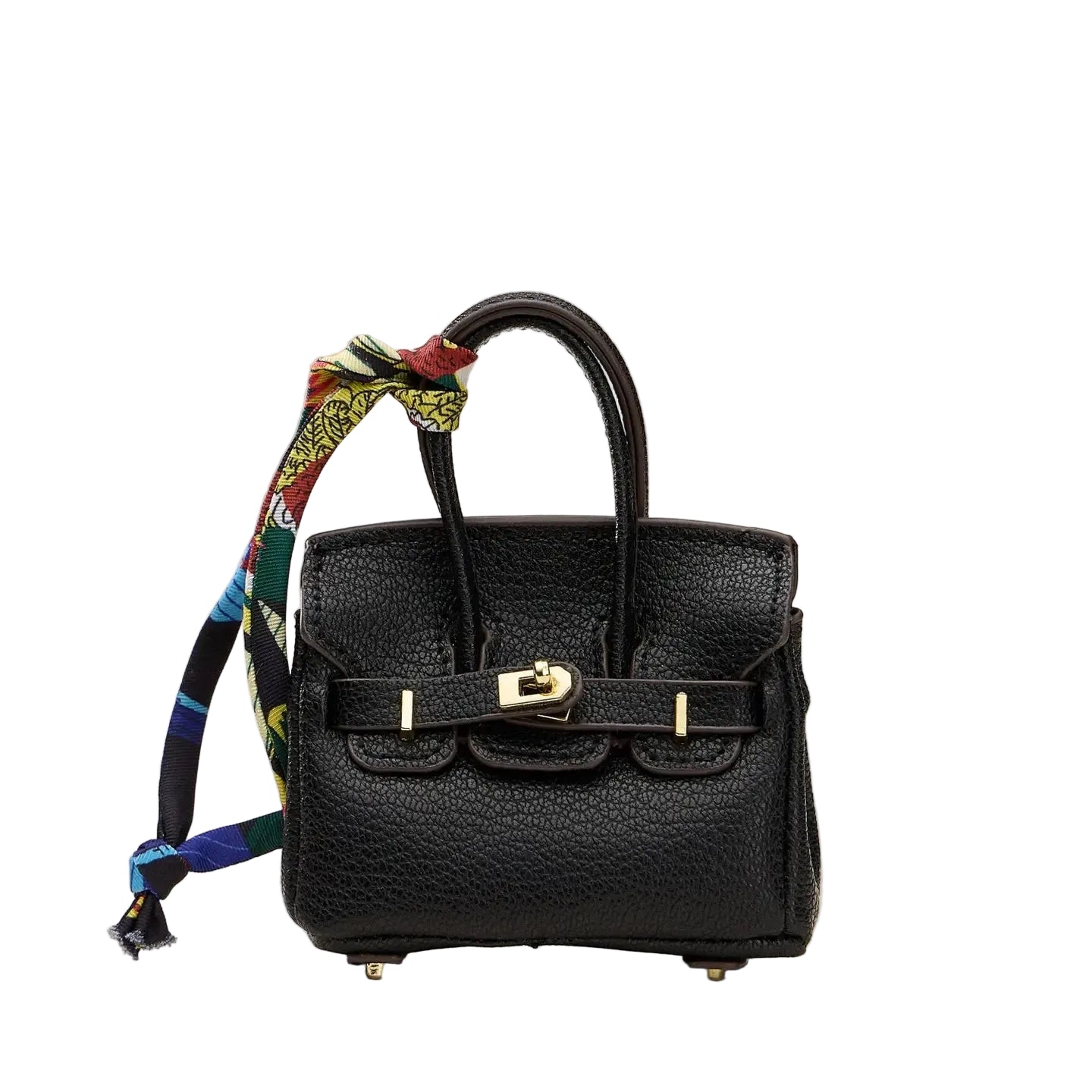 Mini Handbag Charm - Black