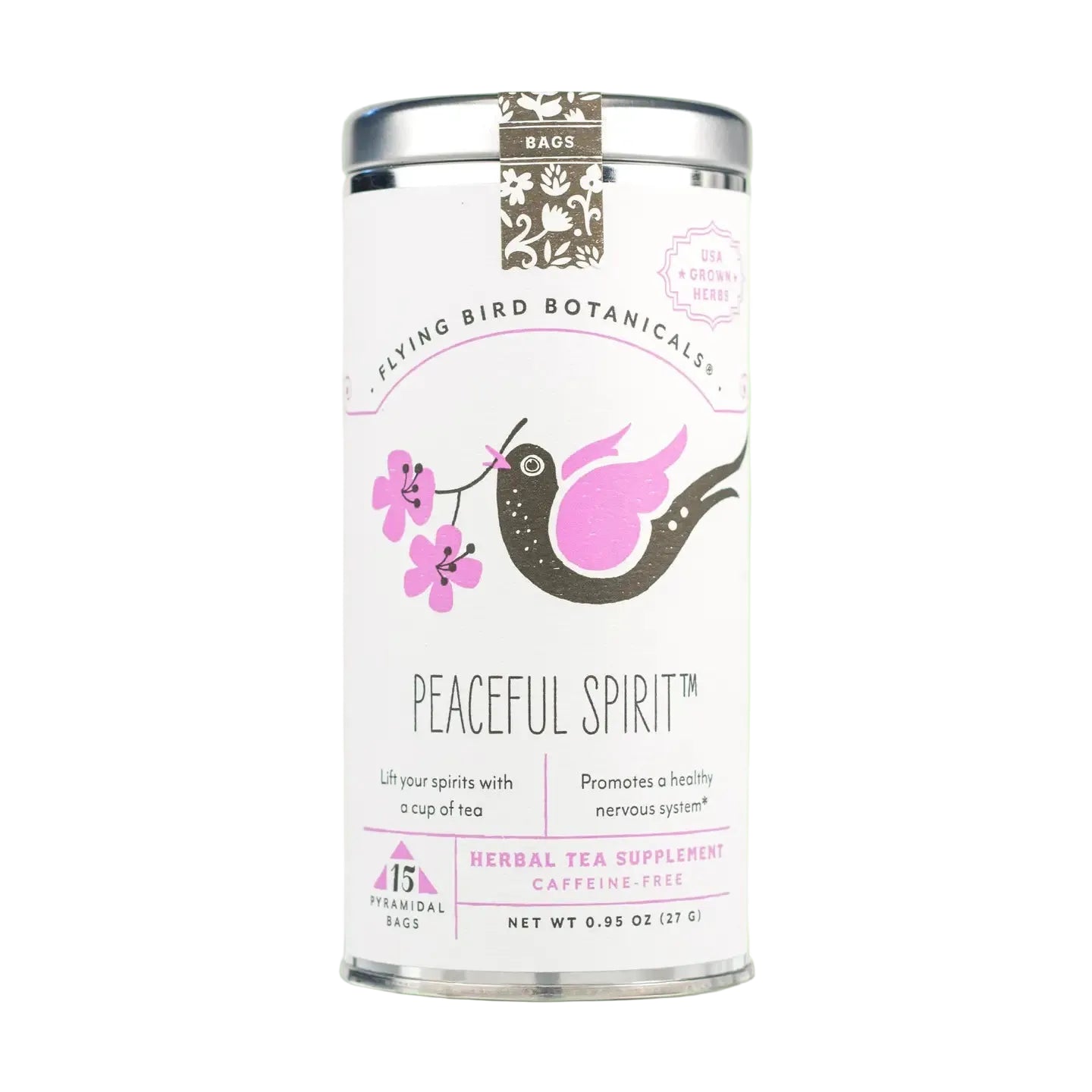 Peaceful Spirit Tea Tin