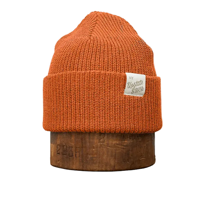 Merino Wool Beanie - Ochre