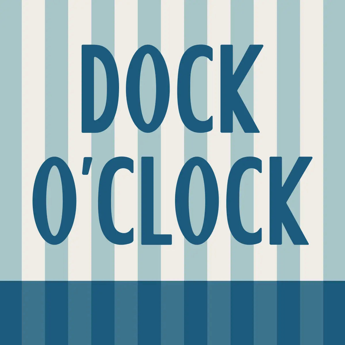 Dock O'Clock Cocktail Napkins