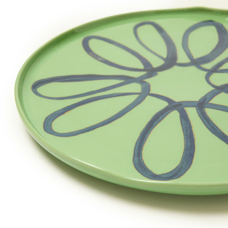 Amalfi Plate - Green