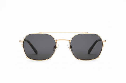 Jazz Safari Brushed Gold Sunglasses