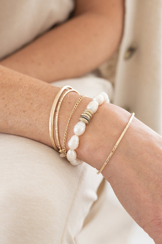 Pearl Chunky Bracelet