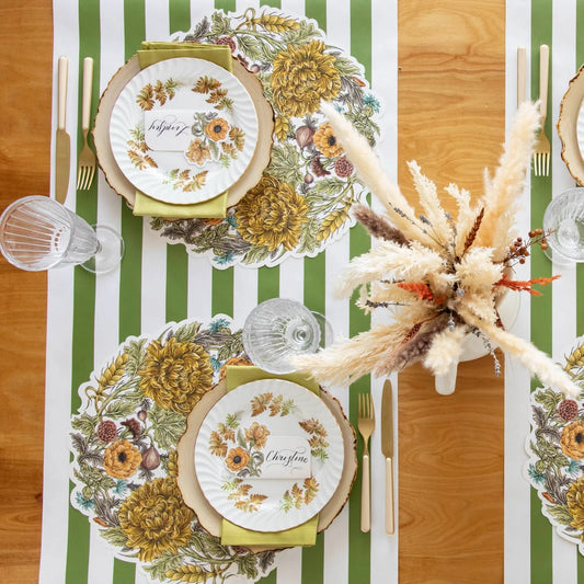 Autumn Acanthus Wreath Placemat
