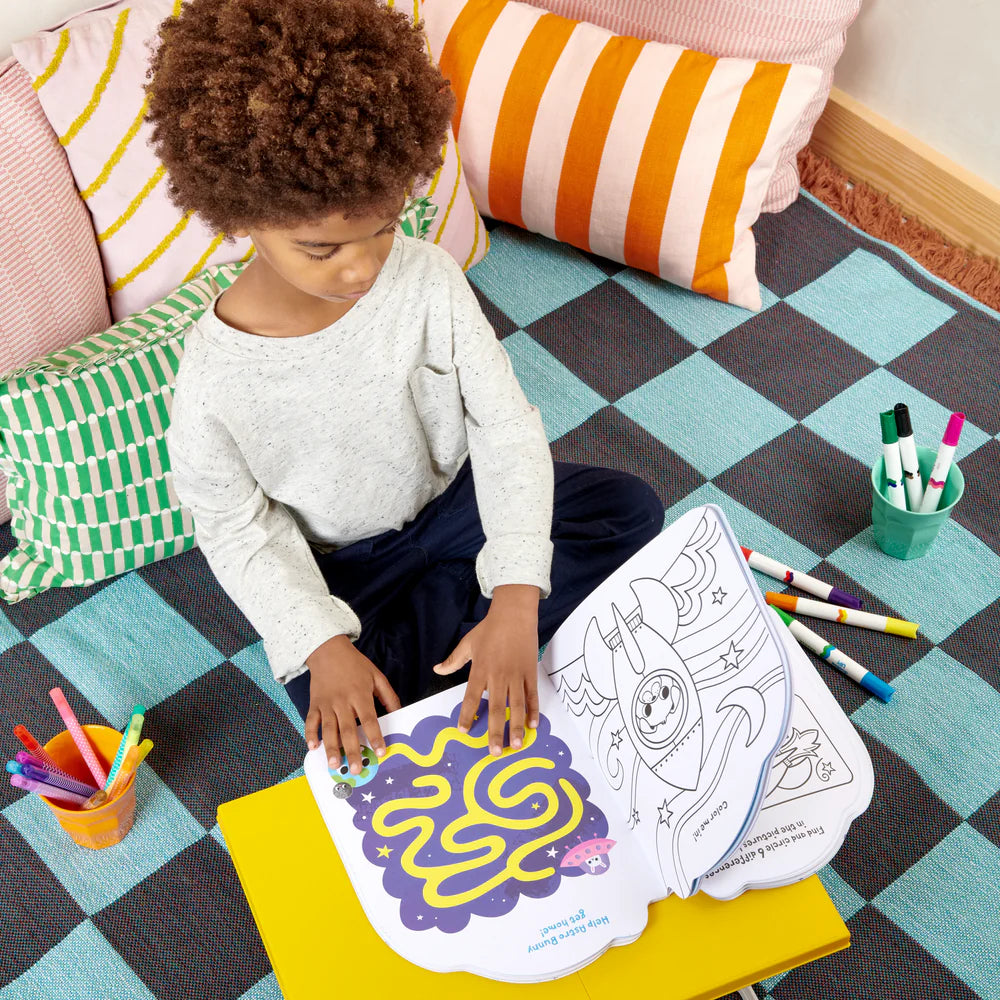 Playful Pages: Pets in Space