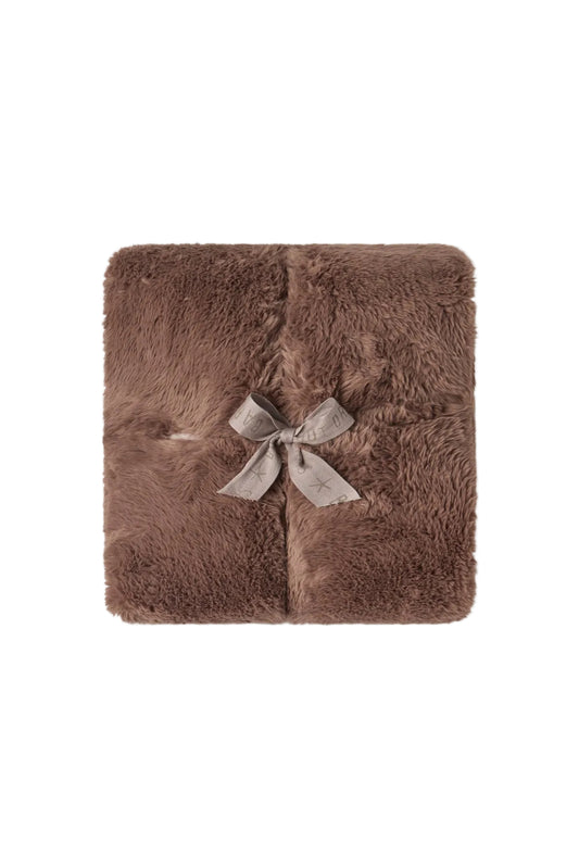 Faux Fur Throw - Sable