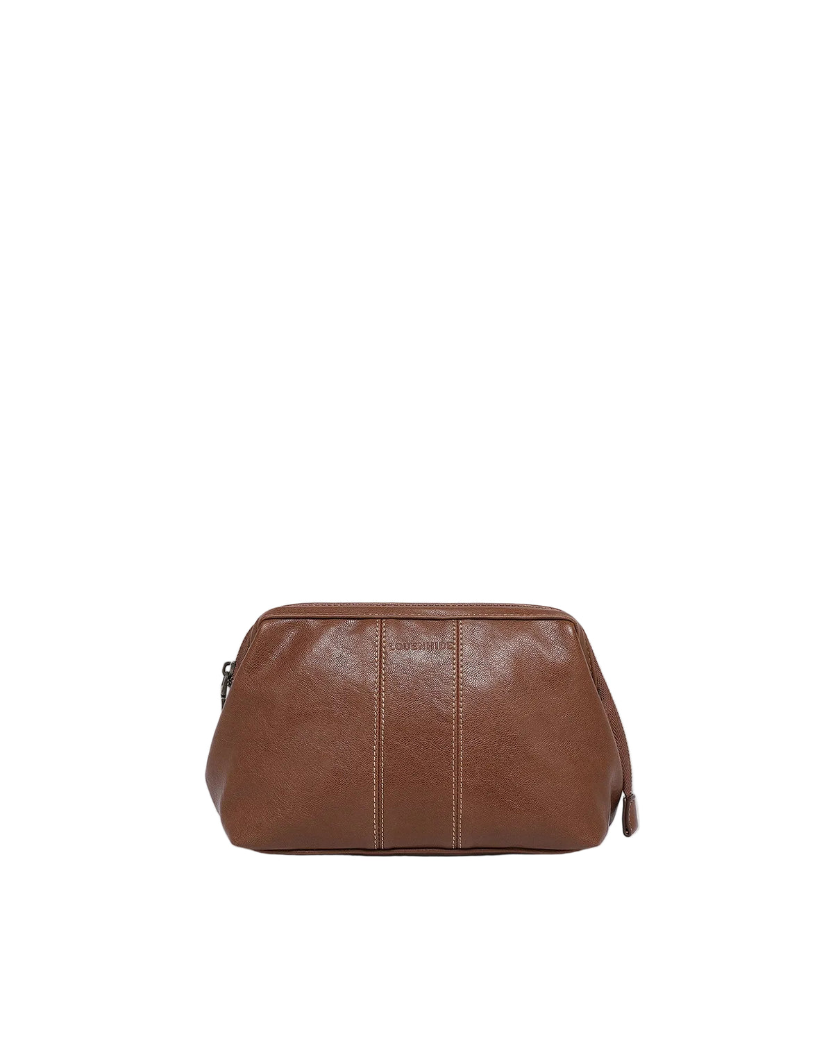 Cosmetic Case- Cognac
