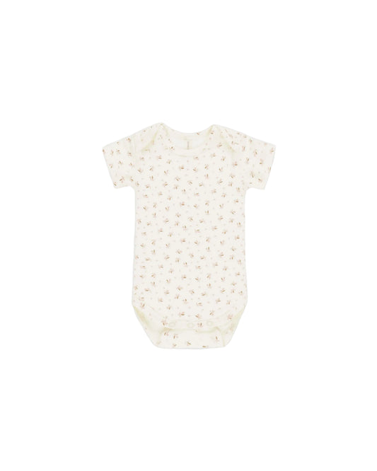Short Sleeve One-Piece- Fleur