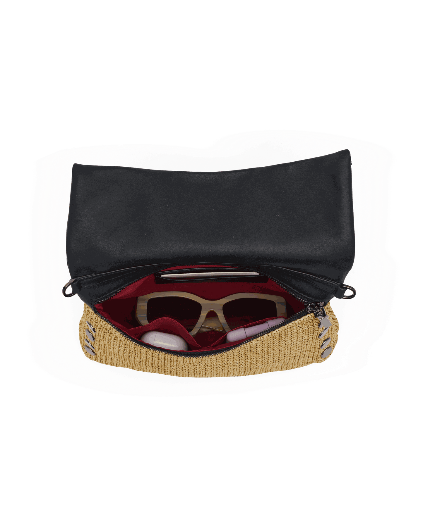 VIP Medium - Black Raffia